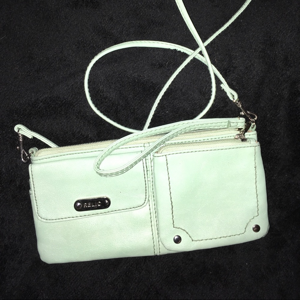 mint relic cross body fanny pack purse